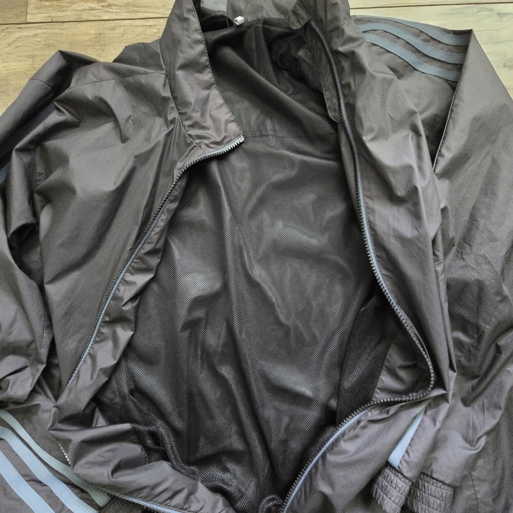Adidas Men's Large Climaproof Black Spring/fall Jacket - Picture 10 of 13